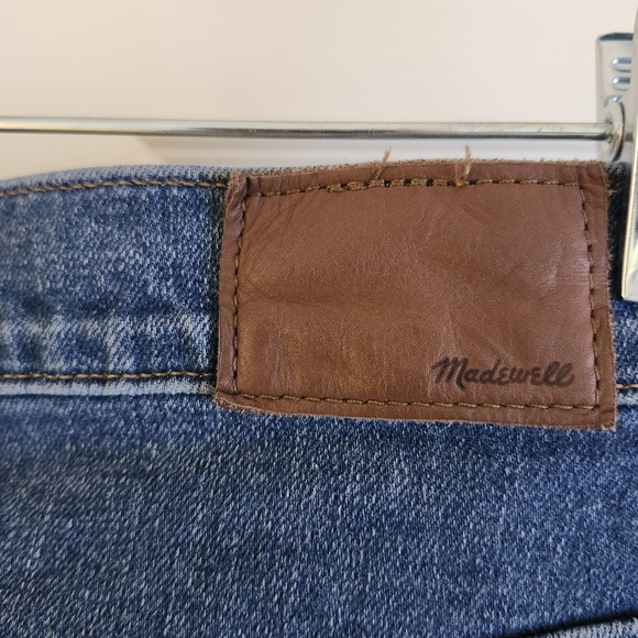 Madewell Womens Skinny Jeans 10" High-Rise Button-Front Blue Size 28 DENIM PANTS - Picture 11 of 16